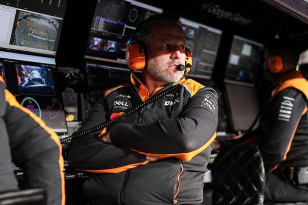 F1 - LAS VEGAS GRAND PRIX 2025 BROWN Zak (usa), CEO of of McLaren Racing, portrait during the 2025 Formula 1 Las Vegas Grand Prix, 22th round of the 2025 FIA Formula One World Championship, WM, Weltmeisterschaft from November 21 to 23, 2025 on the Las Vegas Strip Circuit, in Paradise, Nevada, United States of America - ParadiseUnited States  Copyright: xEricxAlonsox