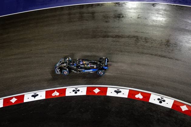 F1 - LAS VEGAS GRAND PRIX 2025 23 ALBON Alexander (tha), Williams Racing FW47, action during the 2025 Formula 1 Las Vegas Grand Prix, 22th round of the 2025 FIA Formula One World Championship, WM, Weltmeisterschaft from November 21 to 23, 2025 on the Las Vegas Strip Circuit, in Paradise, Nevada, United States of America - ParadiseUnited States  Copyright: xAndrÃ xFerreirax