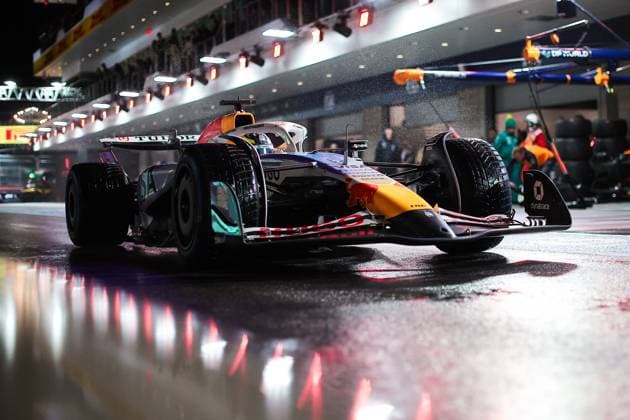 F1 - LAS VEGAS GRAND PRIX 2025 06 HADJAR Isack (fra), Visa Cash App RB F1 Team VCARB02, action during the 2025 Formula 1 Las Vegas Grand Prix, 22th round of the 2025 FIA Formula One World Championship, WM, Weltmeisterschaft from November 21 to 23, 2025 on the Las Vegas Strip Circuit, in Paradise, Nevada, United States of America - ParadiseUnited States  Copyright: xEricxAlonsox