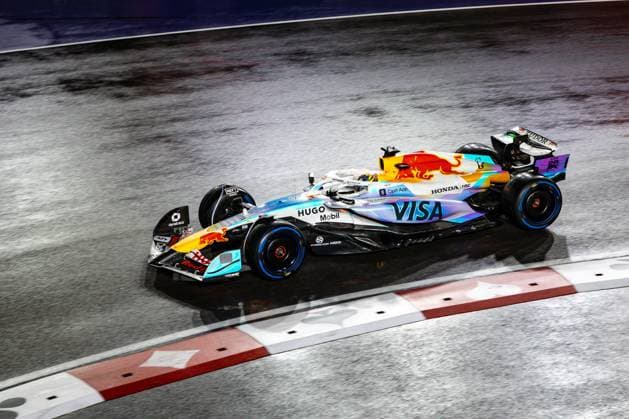 F1 - LAS VEGAS GRAND PRIX 2025 06 HADJAR Isack (fra), Visa Cash App RB F1 Team VCARB02, action during the 2025 Formula 1 Las Vegas Grand Prix, 22th round of the 2025 FIA Formula One World Championship, WM, Weltmeisterschaft from November 21 to 23, 2025 on the Las Vegas Strip Circuit, in Paradise, Nevada, United States of America - ParadiseUnited States  Copyright: xAndrÃ xFerreirax