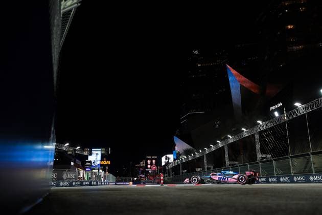 F1 - LAS VEGAS GRAND PRIX 2025 43 COLAPINTO Franco (arg), Alpine F1 Team A525, action during the 2025 Formula 1 Las Vegas Grand Prix, 22th round of the 2025 FIA Formula One World Championship, WM, Weltmeisterschaft from November 21 to 23, 2025 on the Las Vegas Strip Circuit, in Paradise, Nevada, United States of America - ParadiseUnited States  Copyright: xEricxAlonsox