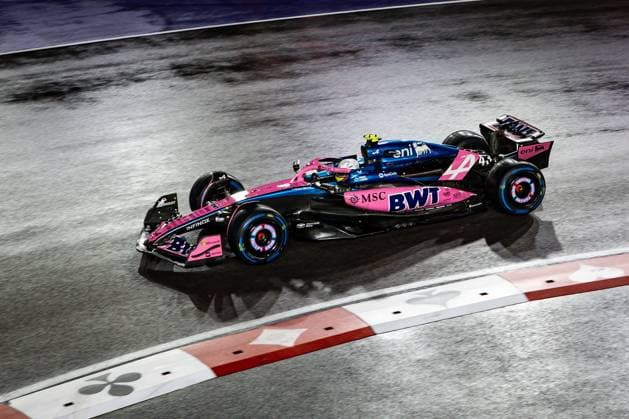 F1 - LAS VEGAS GRAND PRIX 2025 43 COLAPINTO Franco (arg), Alpine F1 Team A525, action during the 2025 Formula 1 Las Vegas Grand Prix, 22th round of the 2025 FIA Formula One World Championship, WM, Weltmeisterschaft from November 21 to 23, 2025 on the Las Vegas Strip Circuit, in Paradise, Nevada, United States of America - ParadiseUnited States  Copyright: xAndrÃ xFerreirax