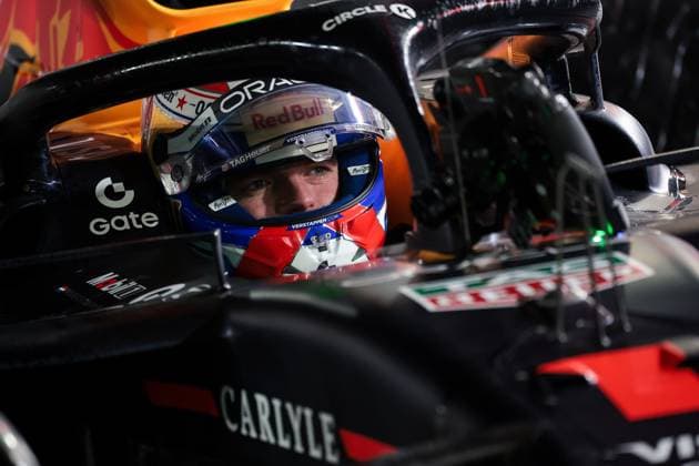 F1 - LAS VEGAS GRAND PRIX 2025 VERSTAPPEN Max (ned), Red Bull Racing RB21, portrait during the 2025 Formula 1 Las Vegas Grand Prix, 22th round of the 2025 FIA Formula One World Championship, WM, Weltmeisterschaft from November 21 to 23, 2025 on the Las Vegas Strip Circuit, in Paradise, Nevada, United States of America - ParadiseUnited States  Copyright: xEricxAlonsox