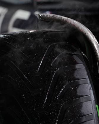 F1 - LAS VEGAS GRAND PRIX 2025 Pirelli rain, pluie tyres, pneus, tyre, pneu, during the 2025 Formula 1 Las Vegas Grand Prix, 22th round of the 2025 FIA Formula One World Championship, WM, Weltmeisterschaft from November 21 to 23, 2025 on the Las Vegas Strip Circuit, in Paradise, Nevada, United States of America - ParadiseUnited States Copyright: xEricxAlonsox