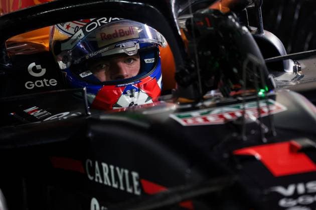 F1 - LAS VEGAS GRAND PRIX 2025 VERSTAPPEN Max (ned), Red Bull Racing RB21, portrait during the 2025 Formula 1 Las Vegas Grand Prix, 22th round of the 2025 FIA Formula One World Championship, WM, Weltmeisterschaft from November 21 to 23, 2025 on the Las Vegas Strip Circuit, in Paradise, Nevada, United States of America - ParadiseUnited States  Copyright: xEricxAlonsox