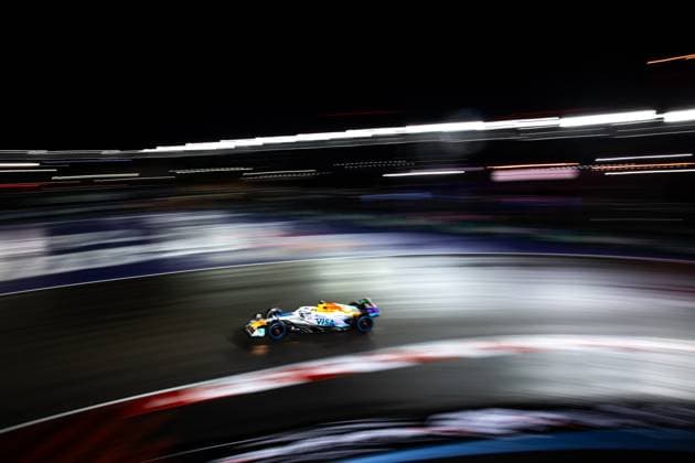 F1 - LAS VEGAS GRAND PRIX 2025 06 HADJAR Isack (fra), Visa Cash App RB F1 Team VCARB02, action during the 2025 Formula 1 Las Vegas Grand Prix, 22th round of the 2025 FIA Formula One World Championship, WM, Weltmeisterschaft from November 21 to 23, 2025 on the Las Vegas Strip Circuit, in Paradise, Nevada, United States of America - ParadiseUnited States  Copyright: xAndrÃ xFerreirax