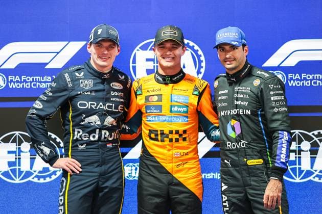 Formula 1, GP Las Vegas, Lando Norris on pole position
