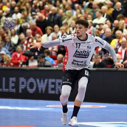 Marko Grgic SG Flensburg Handewitt 17 , GER, MT Melsungen SG Flensburg Handewitt, Handball, 1 Bundesliga, 13 Matchday, Season 2025 2026, 21 11 2025, GER, MT Melsungen SG Flensburg Handewitt, Handball, 1 Bundesliga, 13 Matchday, Season 2025 2026, 21 11 2025 Kassel Copyright: xEibner-Pressefotox xRolandxSippelx EP_RSL