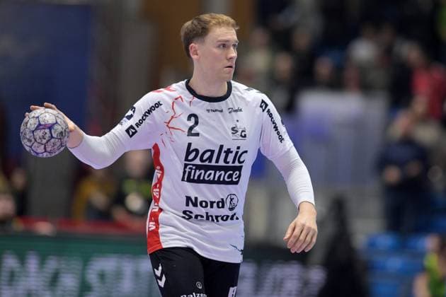 Simon Pytlick SG Flensburg Handewitt 2 , GER, MT Melsungen SG Flensburg Handewitt, Handball, 1 Bundesliga, Matchday 13, Season 2025 2026, 21 11 2025, GER, MT Melsungen SG Flensburg Handewitt, Handball, 1 Bundesliga, Matchday 13, Season 2025 2026, 21 11 2025 Kassel Copyright: xEibner-Pressefotox xRolandxSippelx EP_RSL