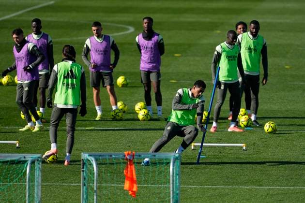Football, Spain, Real Madrid, Training