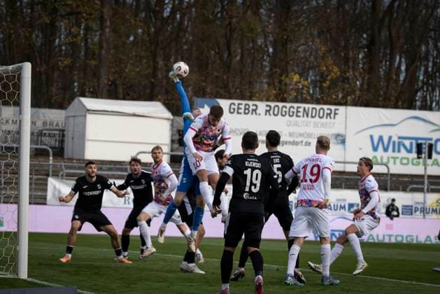 Football, 3rd League, FC Viktoria Köln - SC Verl