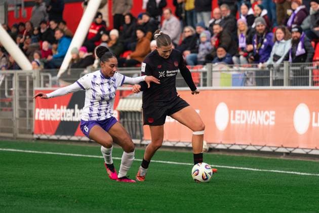Football, Women, 1. BL, Bayer 04 Leverkusen - SGS Essen