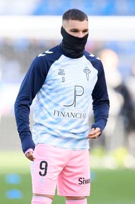 November 22, 2025, Vitoria, Alava, SPAIN: Ferran Jutgla of RC Celta de Vigo looks on prior to the LaLiga EA Sports match between Deportivo Alaves and RC Celta de Vigo at Mendizorrotza on November 22, 2025, in Vitoria, Spain. Vitoria SPAIN - ZUMAa181 20251122_zaa_a181_043 Copyright: xRicardoxLarreinax