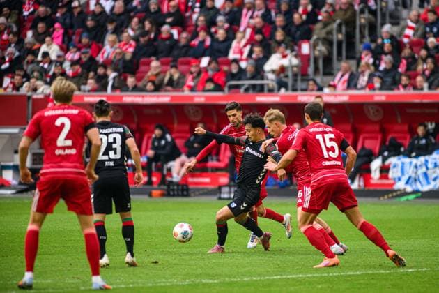 DUSSELDORF, GERMANY - 22 NOVEMBER, 2025: Magnus Baars - Football match Bundesliga 2 Fortuna Duesseldorf - 1. FC Magdeburg at Merkur Spiel Arena.  Copyright: xVITALIIxKLIUIEVx