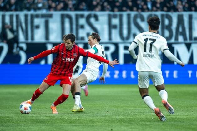 Football, 1. BL, 1. FC Heidenheim - Borussia Mönchengladbach