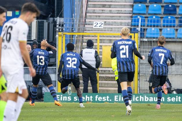 Tor für Waldhof durch Terrence Boyd