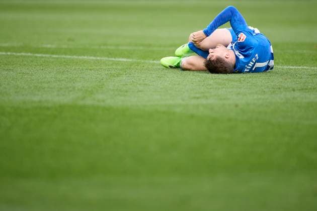 November 22, 2025, Vitoria, Alava, SPAIN: Toni Martinez of Deportivo Alaves reacts during the LaLiga EA Sports match between Deportivo Alaves and RC Celta de Vigo at Mendizorrotza on November 22, 2025, in Vitoria, Spain. Vitoria SPAIN - ZUMAa181 20251122_zaa_a181_054 Copyright: xRicardoxLarreinax