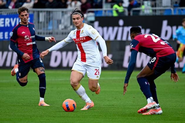Football, Italy, Cagliari Calcio - CFC Genoa