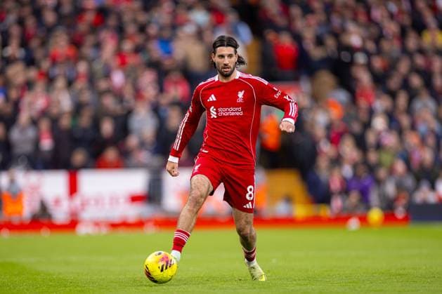 Football - FA Premier League - Liverpool FC v Nottingham Forest FC LIVERPOOL, ENGLAND - Saturday, November 22, 2025: Liverpool s Dominik Szoboszlai during the FA Premier League match between Liverpool FC and Nottingham Forest FC at Anfield. (Photo by David Rawcliffe Propaganda) LIVERPOOL Anfield MERSEYSIDE ENGLAND  Copyright: xDavidxRawcliffex P2025-11-22-Liverpool_Nottingham_Forest-22