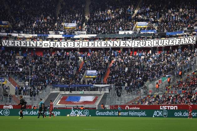 Fans of can be seen with flags, banners and the slogan Clubs show your colors for your fans during the 2 Bundesliga match between Fortuna Düsseldorf and 1 FC Magdeburg at Merkur Spiel Arena on November 22, 2025 in Düsseldorf, Germany Photo by Oliver Kaelke DeFodi Images Fans of can be seen with flags, banners and the slogan Clubs show your colors for your fans during the 2 Bundesliga match between Fortuna Düsseldorf and 1 FC Magdeburg at Merkur Spiel Arena on November 22, 2025 in Düsseldorf, Germany Photo by Oliver Kaelke DeFodi Images Photo by Oliver Kaelke DeFodi Images
