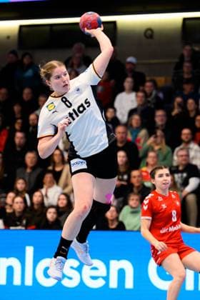 Handball, Women Laenderspiel Germany Switzerland Nina Engel Germany Goeppeingen EWS Arena Germany