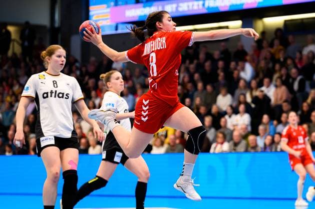 Handball, Women Laenderspiel Germany Switzerland Mia Sofia Emmenegger Switzerland Goeppeingen EWS Arena Germany