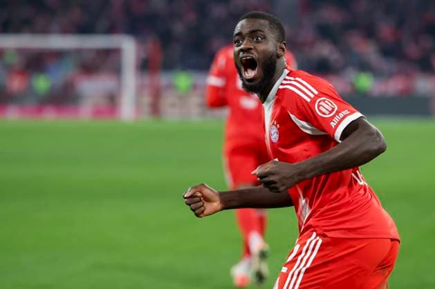 Dayot Upamecano FC Bayern Muenchen celebrates his goal for 3 2, Bundesliga, FC Bayern München v Sport Club Freiburg, Allianz Arena on November 22, 2025 in Munich, Germany Photo by Marco Steinbrenner DeFodi Images Dayot Upamecano FC Bayern Muenchen celebrates after scoring his teams third goal, Bundesliga, FC Bayern München v Sport Club Freiburg, Allianz Arena, November 22, 2025 in Munich, Germany Photo by Marco Steinbrenner DeFodi Images DFL regulations prohibit any use of photographs as image sequences and or quasi video