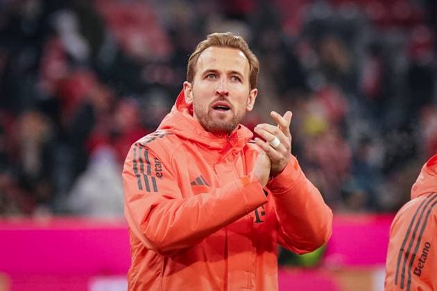 Germany Bundesliga 2025 26, 11 Matchday FC Bayern vs SC Freiburg Allianz Arena Munich Harry Kane FC Bayern Munich, 9 Copyright: xJOERANxSTEINIEKx