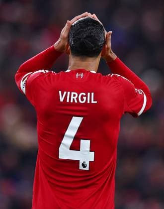Virgil van Dijk of Liverpool with their head in their hands Liverpool v Nottingham Forest, Premier League, Football, Anfield, Liverpool, UK - 22 Nov 2025Liverpool Anfield United Kingdom EDITORIAL USE ONLY No use with unauthorised audio, video, data, fixture lists, club league logos or live services. Online in-match use limited to 120 images, no video emulation. No use in betting, games or single club league player publications. Copyright: xMattxWest Shutterstockx 15860648ax