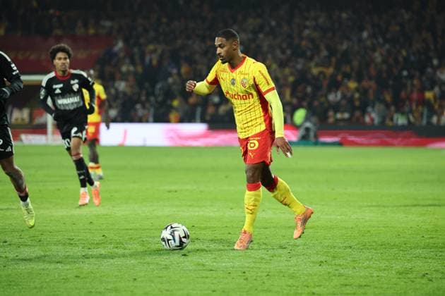 FOOTBALL : RC Lens vs RC Strasbourg - Ligue 1 J13 - 22 11 2025 Wesley SAÃD (RC Lens) lors du match RC Lens vs RC Strasbourg, Ligue 1 J13, stade Bollaert-Delelis, le 22 novembre 2025 - photo Laurent Sanson PsnewZ  Copyright: xLaurentxSANSONx xPsnewZx