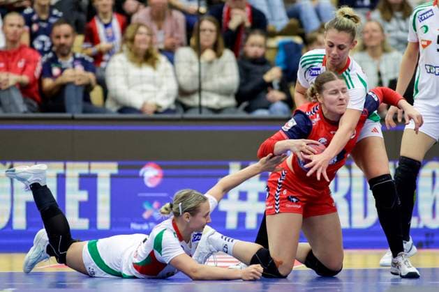 Posten Cup Norway Hungary Sotra 20251122 Norway s Maren Nyland Aardahl during the handball match between Norway and Hungary during the Posten Cup in Sotra Arena Photo Paul S Amundsen NTB Sotra Norway EDITORIAL USE ONLY RESTRICTED USE FOR BETTING COMPANIES  Copyright: xPaulxS.xAmundsenx xNTBx