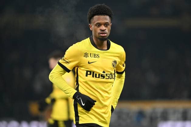 BERN, SWITZERLAND NOVEMBER 22 Alan Virginius of Young Boys in action during the Swiss Super League match between BSC Young Boys and FC Winterthur at Stadion Wankdorf on November 22, 2025 in Bern, Switzerland Bern Stadion Wankdorf Bern Switzerland Copyright: xJustPictures.ch ManuelxWinterbergerx jp-en-EuSpIm-MWI_5655