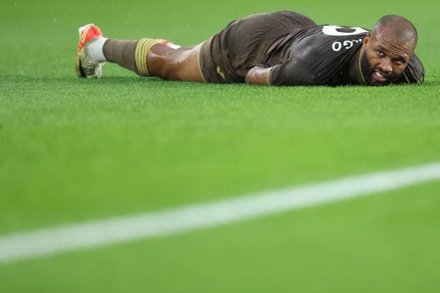 Brighton gegen Brentford 21. November 2025, Brighton Premier League Fußball Brighton Hove Albion gegen Brentford Igor Thiago von Brentford Foto Charlotte Wilson Abseits Brighton UK  Copyright: xCharlottexWilsonx xOffsidexOffside