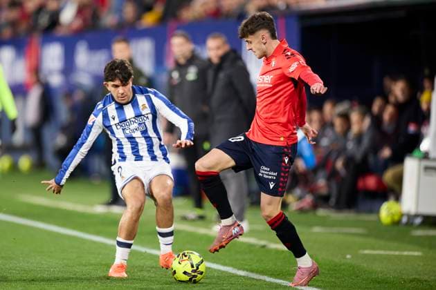 Football, Spain, CA Osasuna - Real Sociedad San Sebastian