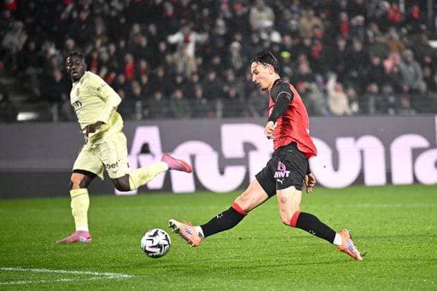 Stade Rennais FC v AS Monaco - Ligue 1 McDonald s 2025 2026 09 Esteban LEPAUL (srfc) during the Ligue 1 McDonald s match between Rennes and Monaco at Roazhon Park on November 22, 2025 in Rennes, France. Rennes France  Copyright: xFEPx 776417223