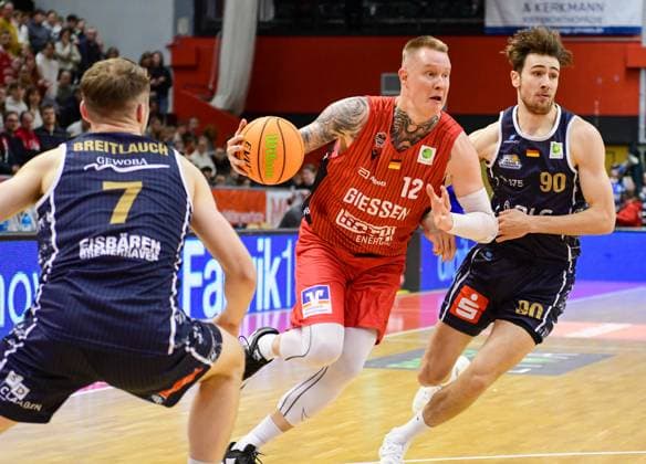 Basketball, 2. BL, ProA, Gießen 46ers - Eisbären Bremerhaven
