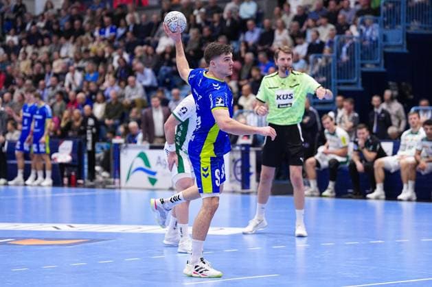 22 11 2025, xydrx, Handball, 1 HBL, VFL Gummersbach SC DHfk Leipzig, Schwalbe Arena Kay Smits VFL Gummersbach 31 North Rhine-Westphalia Germany
