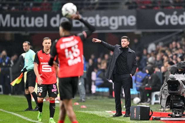 Stade Rennais FC v AS Monaco - Ligue 1 McDonald s 2025 2026 Sebastien POCOGNOLI (Entraineur Monaco ASM) during the Ligue 1 McDonald s match between Rennes and Monaco at Roazhon Park on November 22, 2025 in Rennes, France. Rennes France  Copyright: xFEPx 776417223