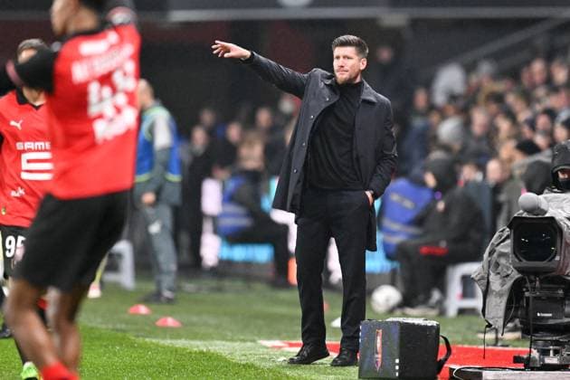 Stade Rennais FC v AS Monaco - Ligue 1 McDonald s 2025 2026 Sebastien POCOGNOLI (Entraineur Monaco ASM) during the Ligue 1 McDonald s match between Rennes and Monaco at Roazhon Park on November 22, 2025 in Rennes, France. Rennes France  Copyright: xFEPx 776417223