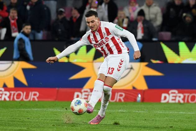 Said El Mala 1 FC Koeln in action, on the ball, single action during the Bundesliga match between 1 FC Köln and Eintracht Frankfurt, RheinEnergieSTADION on November 22, 2025 in Cologne, Germany Photo by Ralf Treese DeFodi Images Said El Mala 1 FC Koeln controls the ball during the Bundesliga match between 1 FC Köln and Eintracht Frankfurt at RheinEnergieSTADION on November 22, 2025 in Köln, Germany Photo by Ralf Treese DeFodi Images DFL regulations prohibit any use of photographs as image sequences and or quasi video Photo by Ralf Treese DeFodi Images