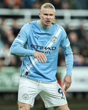 Premier League Newcastle United v Manchester City Erling Haaland of Manchester City during the Premier League match Newcastle United vs Manchester City at St. James s Park, Newcastle, United Kingdom, 21st November 2025 (Photo by Alfie Cosgrove News Images) Newcastle St. James s Park Tyne and Wear United Kingdom Copyright: xAlfiexCosgrove NewsxImagesx