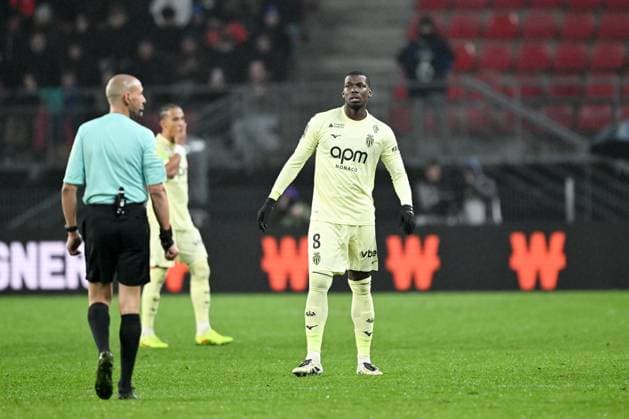 Stade Rennais FC v AS Monaco - Ligue 1 McDonald s 2025 2026 08 Paul POGBA (asm) during the Ligue 1 McDonald s match between Rennes and Monaco at Roazhon Park on November 22, 2025 in Rennes, France. Rennes France  Copyright: xFEPx 776417223