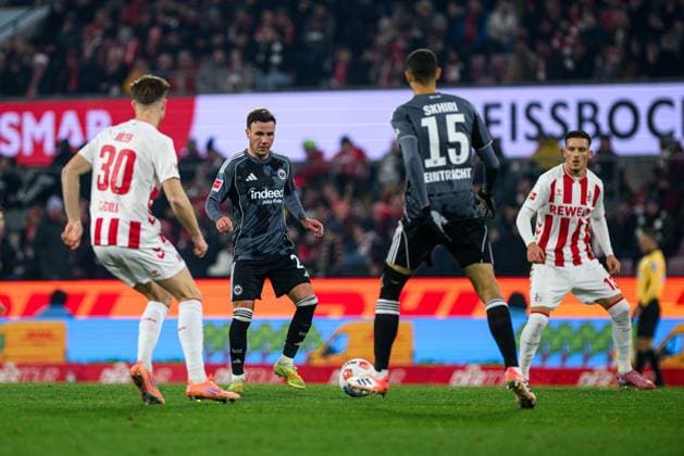 COLOGNE, GERMANY - 22 NOVEMBER, 2025: Mario Gotze - The football match of Bundesliga 1.FC Koeln vs SG Eintracht Frankfurt at Rhein Energie Stadion.  Copyright: xVITALIIxKLIUIEVx