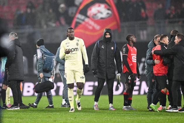 Stade Rennais FC v AS Monaco - Ligue 1 McDonald s 2025 2026 08 Paul POGBA (asm) during the Ligue 1 McDonald s match between Rennes and Monaco at Roazhon Park on November 22, 2025 in Rennes, France. Rennes France  Copyright: xFEPx 776417223