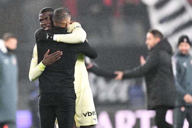 Stade Rennais FC v AS Monaco - Ligue 1 McDonald s 2025 2026 08 Paul POGBA (asm) during the Ligue 1 McDonald s match between Rennes and Monaco at Roazhon Park on November 22, 2025 in Rennes, France. Rennes France  Copyright: xFEPx 776417223