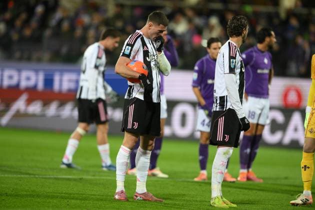 22nd November 2025, Artemio Franchi Stadium, Florence, Italy; Italian Serie A Football; Fiorentina versus Juventus; Dusan Vlahovic of FC Juventus  AllShotLive