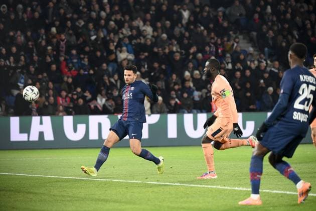 Paris Saint-Germain v Le Havre Athletic Club - Ligue 1 McDonald s 2025 2026 09 Goncalo MATIAS RAMOS (psg) during the Ligue 1 McDonald s match between Paris and Le Havre at Parc des Princes on November 22, 2025 in Paris, France. Paris France  Copyright: xFEPx 776348207