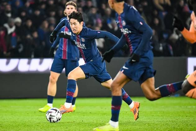 FOOTBALL : Paris Saint Germain vs Havre AC - Ligue 1 McDonalds - JournÃ e 13 - 22 11 2025 Kang-in Lee (Paris SG) ParisFrance  Copyright: xBaptistexAutissierx