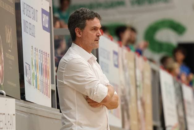 22 11 2025, Handball, Men, 3 Liga, Staffel Süd West, Season 2025 2026, HG Saarlouis TV Gelnhausen, Sports Director Markus Baur HG Saarlouis Saarlouis Stadtgartenhalle Saarland Germany DEU Copyright: xSebastianxBachx