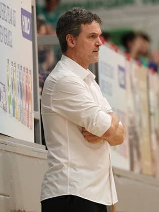 22 11 2025, Handball, Men, 3 Liga, Staffel Süd West, Season 2025 2026, HG Saarlouis TV Gelnhausen, Sports Director Markus Baur HG Saarlouis Saarlouis Stadtgartenhalle Saarland Germany DEU Copyright: xSebastianxBachx